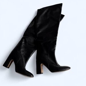 Stuart Weitzman Black Over the Knee Boots